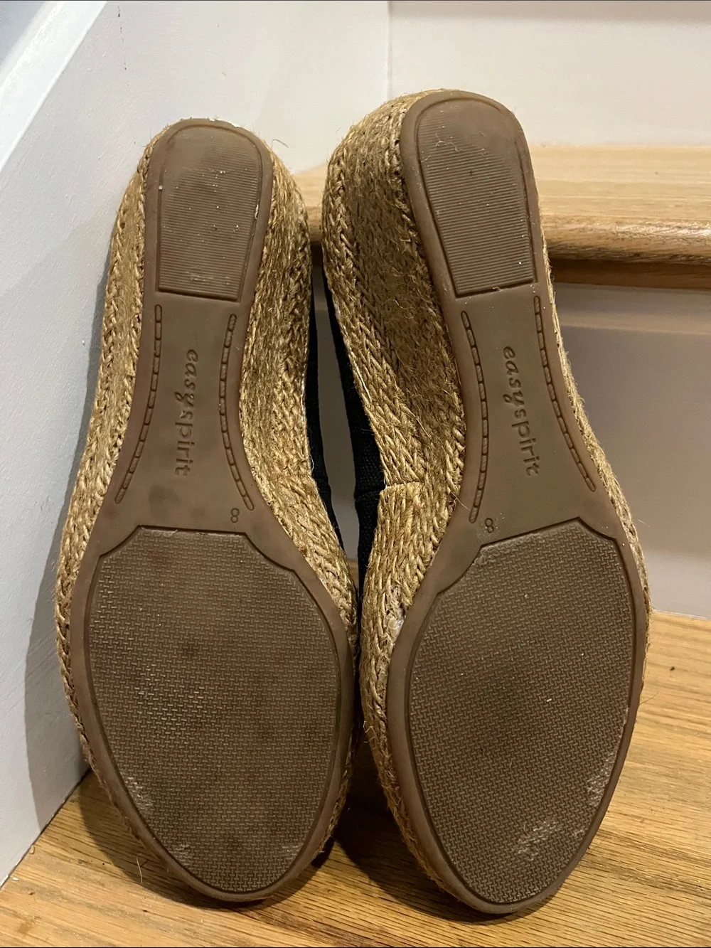 Easy Spirit black canvas